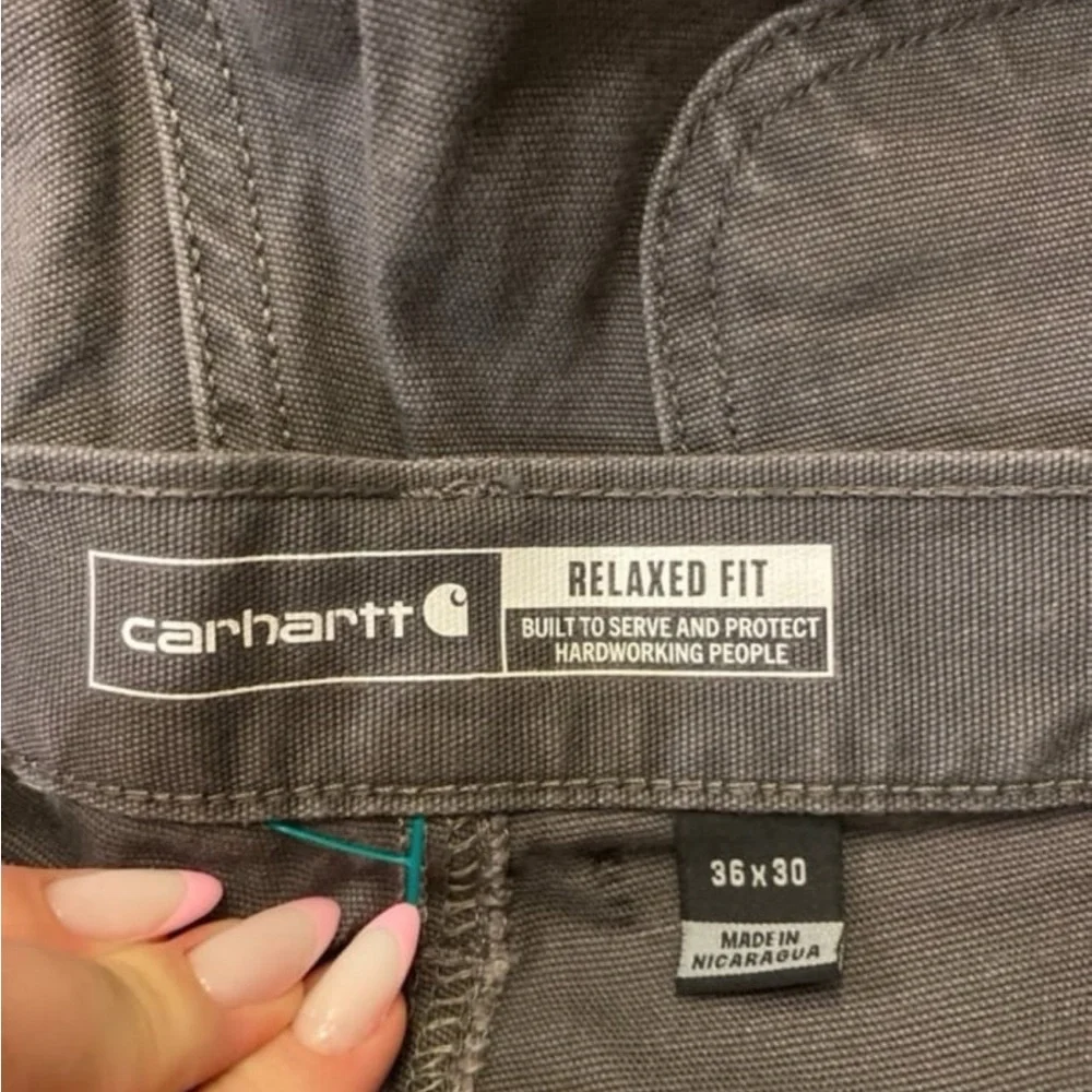 Carhartt Rugged Flex Relaxed Fit Canvas Work Pants Size 36 × 30